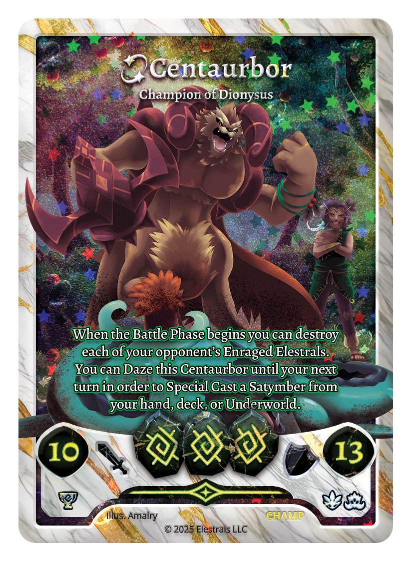 Centaurbor - Champion of Dionysus - CHAMP